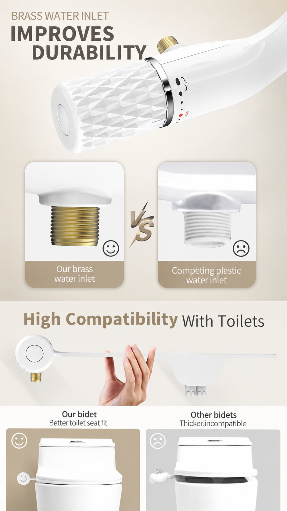 LumaFresh Bidet Attachment